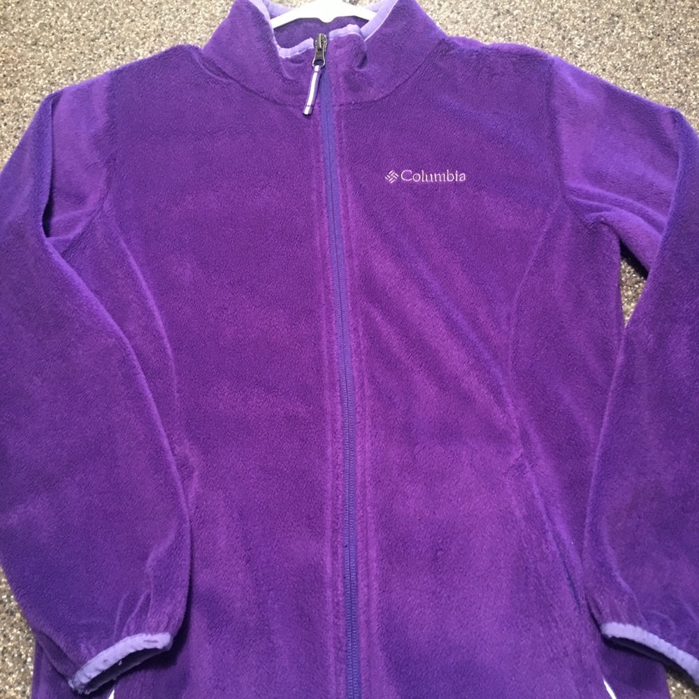 Columbia Zip up Girls’